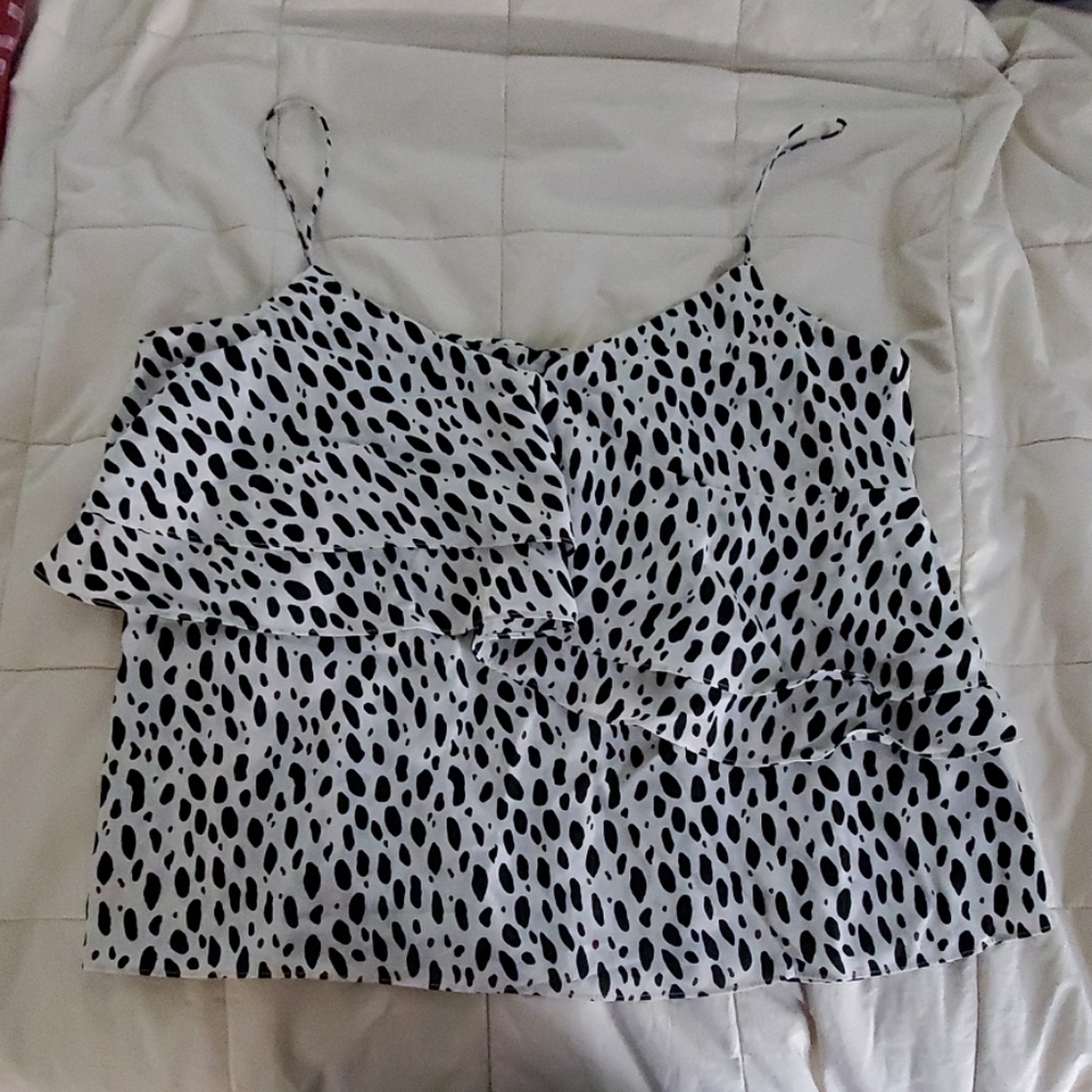 J. Crew leopard print camisole size 12